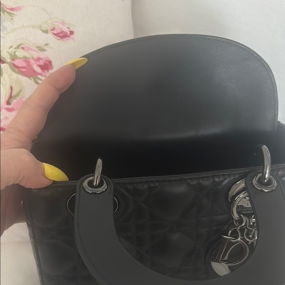 Christian Dior Lady Dior ABC black gunmetal hardware - Picture 8 of 15